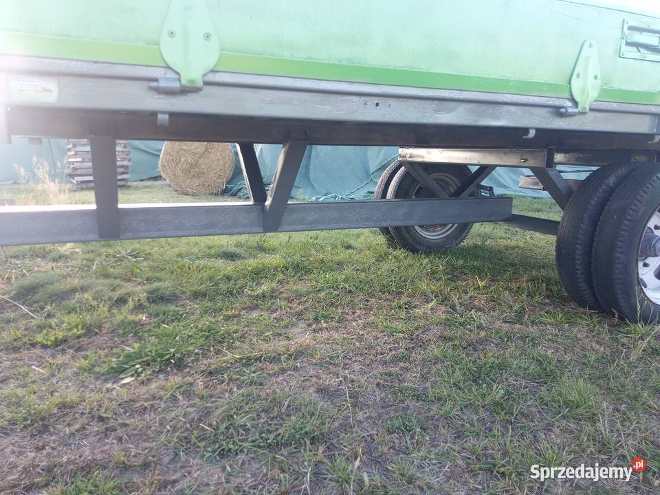 Przyczepa wywrotka tandem 6 t nieuszkodzony