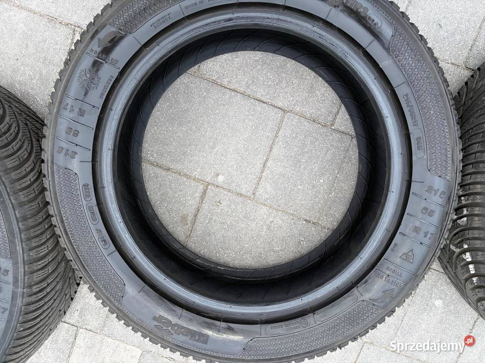 Sprzedam Opony Zimowe 2024 21555R17 z Toyoty pomorskie sprzedam