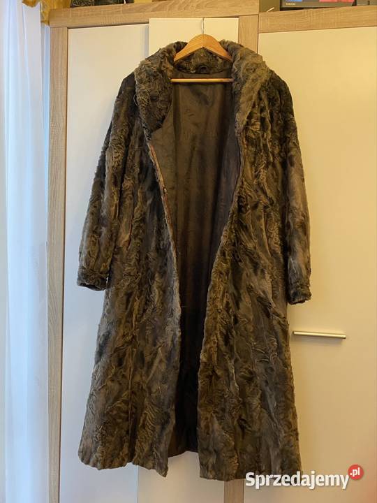 Płaszcz skórzany karakułowy sprzedam