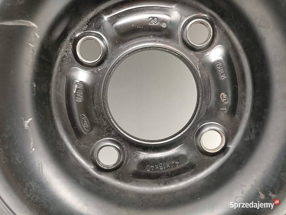 KOŁO DOJAZDOWE 12580 R15 98ABNA 2150836 4x108 Opony i felgi Chełm