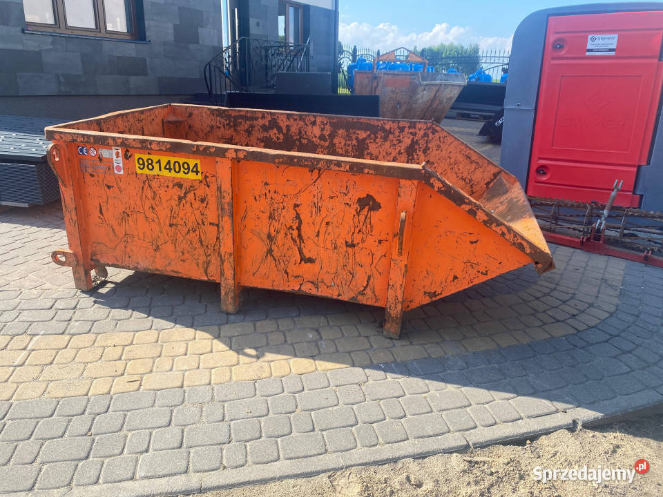 Kontener na GRUZ ZŁOM przemysłowy EICHINGER 2000 Wózki widłowe kujawsko-pomorskie Ruda sprzedam