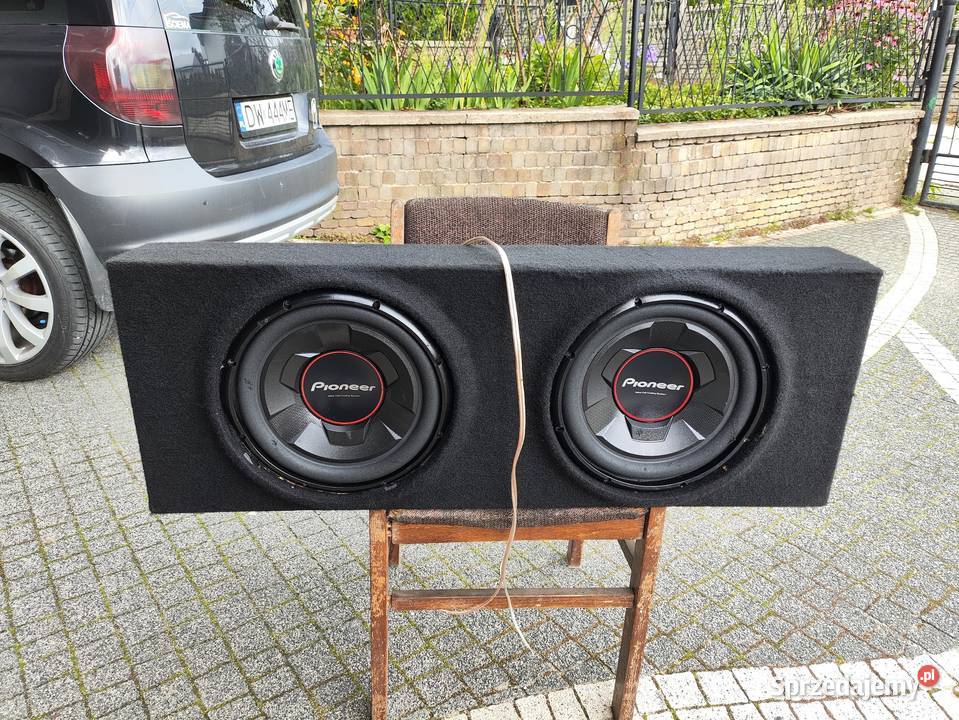 Skrzynia basowa bassowa tuba dual 2x Pioneer skrzynie basowe i tuby śląskie