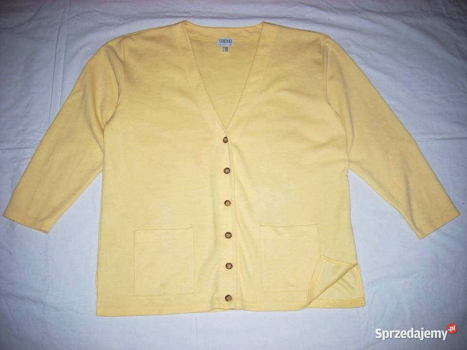 Pstelowy Sweter Blezer 46 48