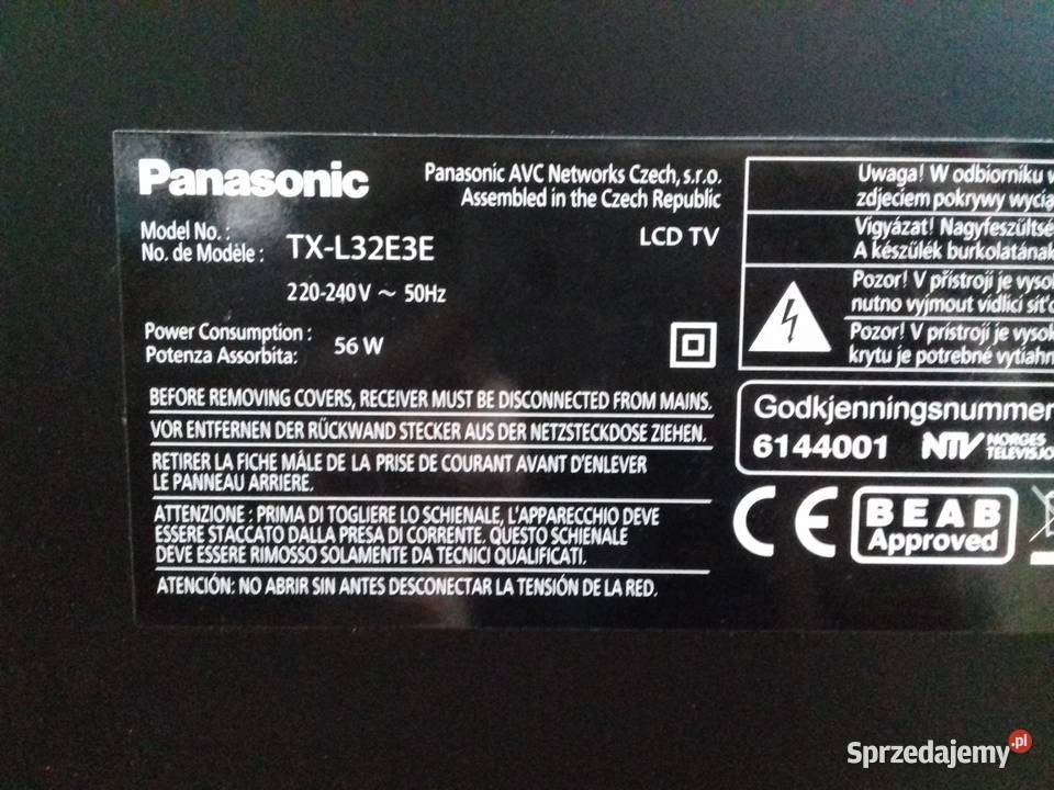 Telewizor Panasonic Viera TXL32E3E 32cale FullHD Bydgoszcz