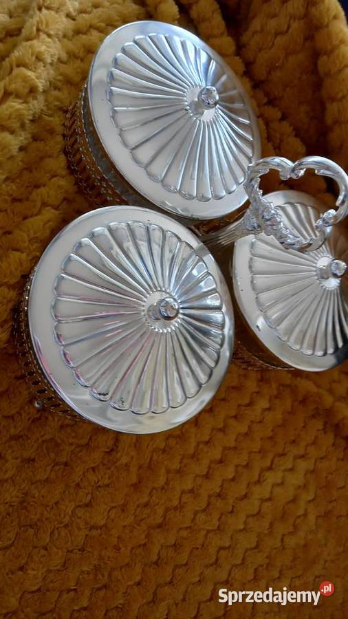 Paterakabaret kryształ srebrzony inny kolor Warszawa