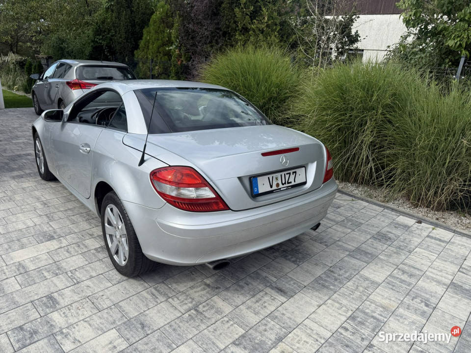 Mercedes SLK 200 CABRIO zadbany Kabriolet 100 czujnik deszczu Poznań