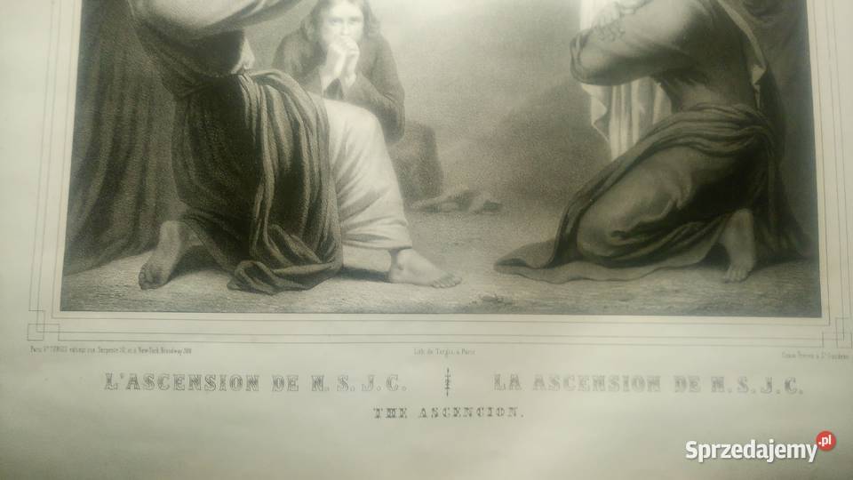 Antyczna litografia the Turgis Sejny