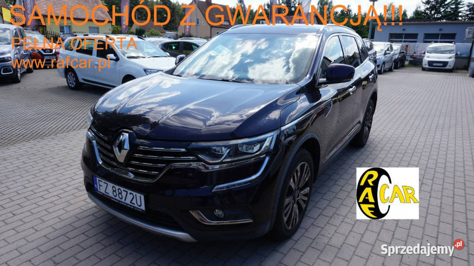 Renault Koleos Automat Piękny Gwarancja II 2016 VAT marża Zielona Góra