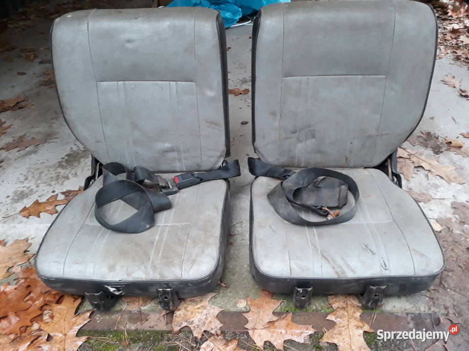 Suzuki Samurai Fotele tylne z pasami Otwock