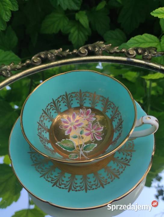 Klasyczny królewski zestaw do herbaty Grafton ze Porcelana i szkło Pabianice
