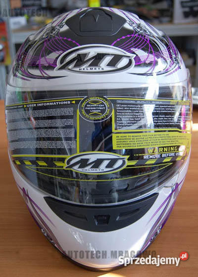 Kask motocyklowy Kobiety integralny MT THUNDER B