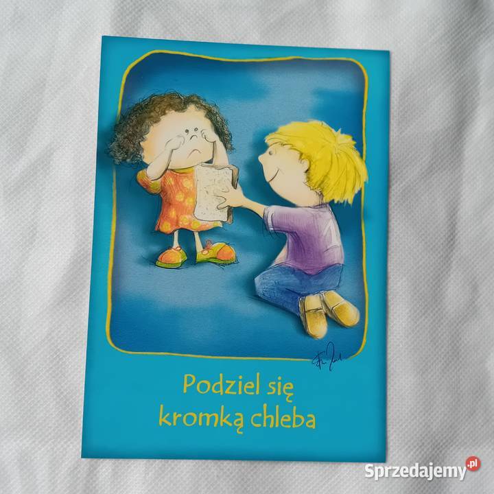 Pocztówka Podziel się kromką chleba TESCO wielkopolskie