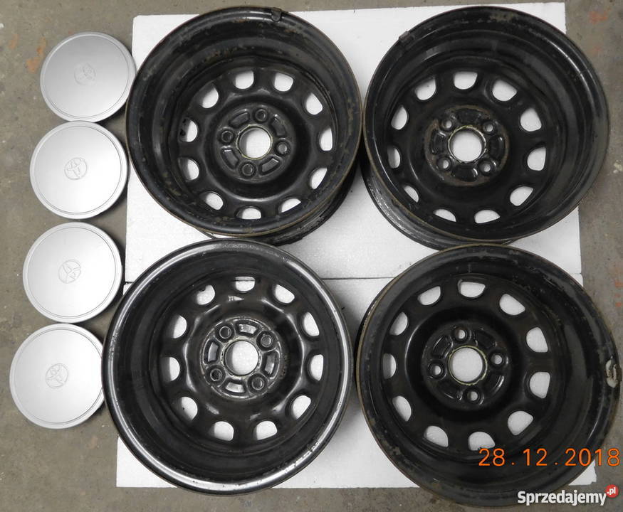 Toyota Starlet felgi stalowe ET 13 x5J plus pomorskie Luzino