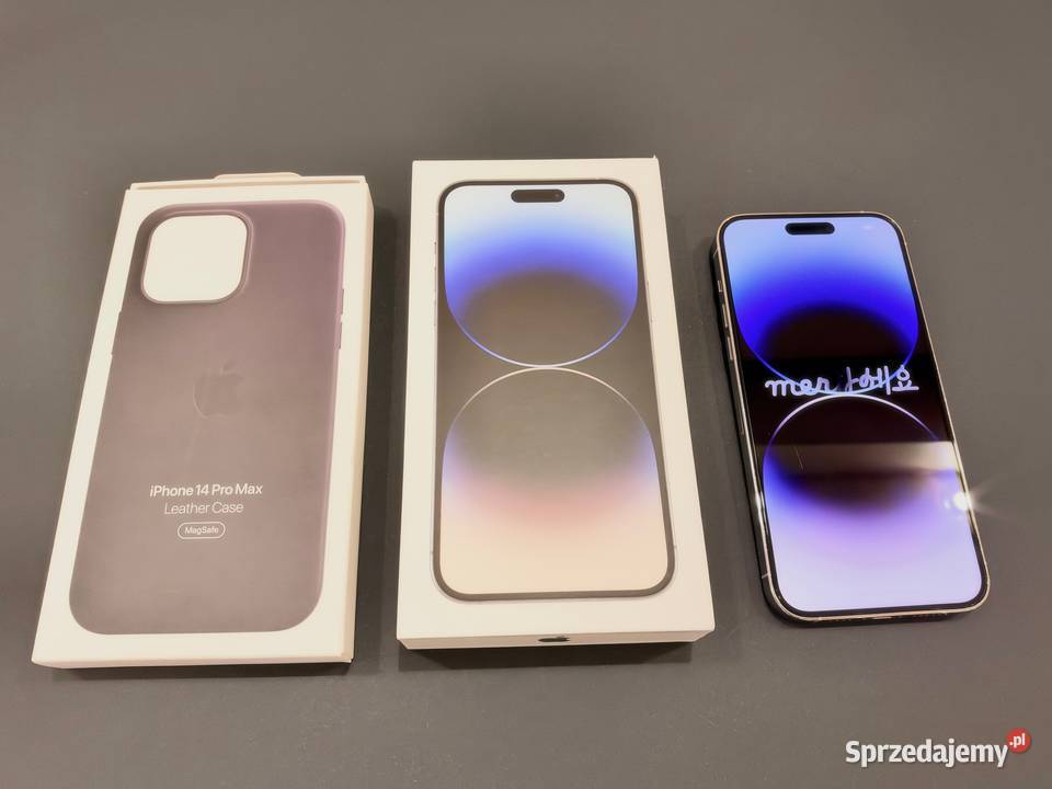 IPhone 14 Pro 128 GB Silver stan idealny karton pomorskie Miszewko sprzedam