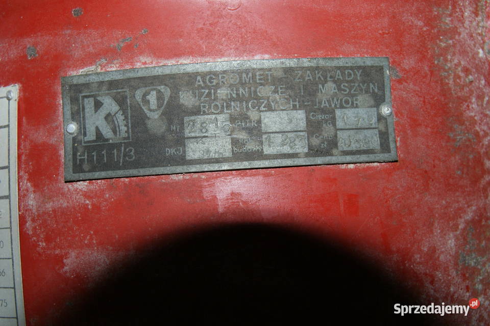 śrutownik Bąk silnik 75 kw lubelskie Rozkopaczew