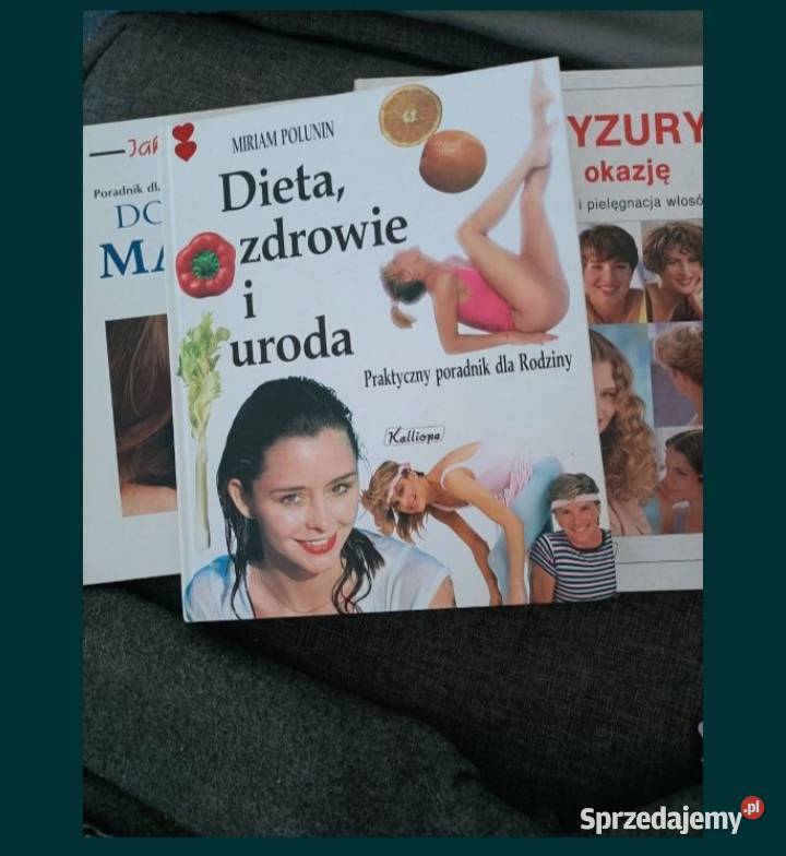 Zestaw książek fryzuryzdrowie makijaż Książki i Podręczniki Poznań