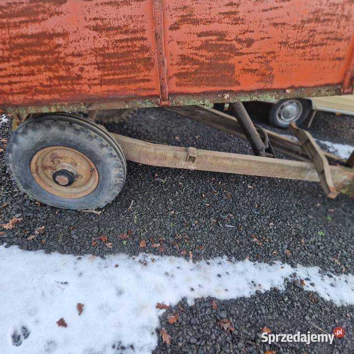 przyczepka wywrotka jednoosiowa 4t kipper Bolesławiec