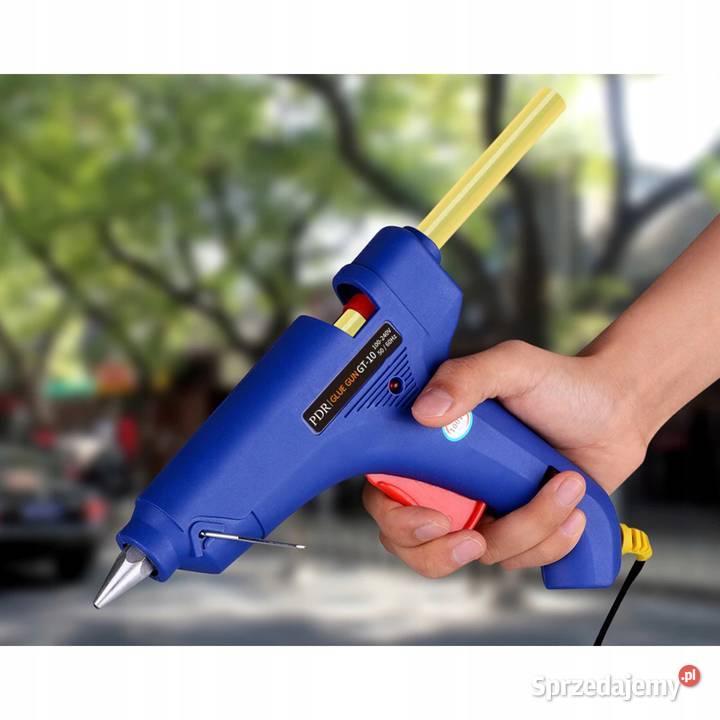 Pistolet do Klejenia na Gorąco 100W Zestaw z 10 Ludźmierz
