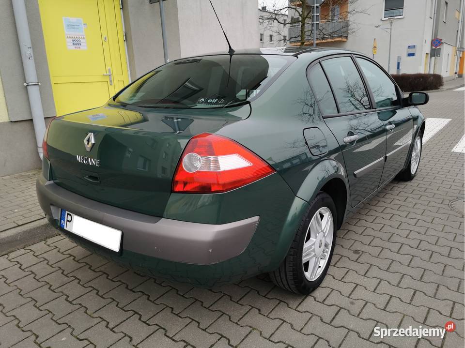 Renault Megane 04r 16 113 sprawna klima ISOFIX Poznań