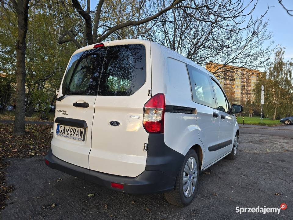 Ford Transit Courier 10 EcoBoost 2017r Benzyna kupiony w polskim salonie
