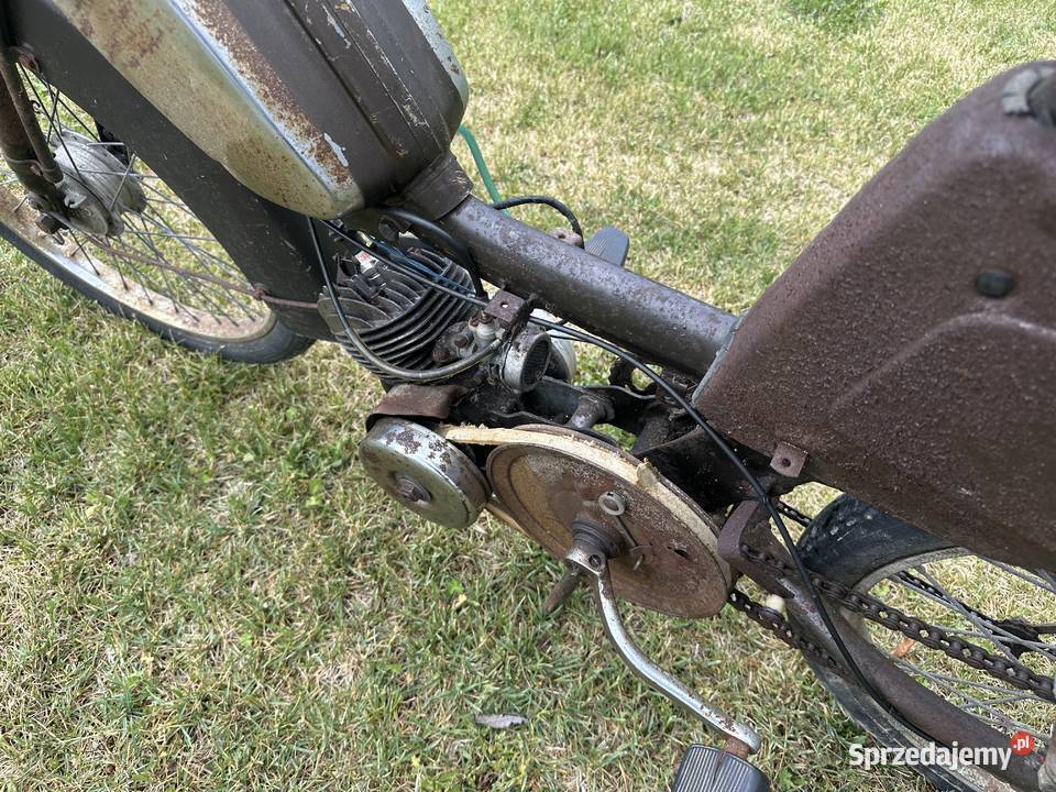 Peugeot 103 motorower z dokumentami Czmoniec