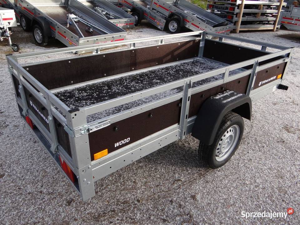Przyczepka Samochodowa Tema WOOD 26122 tandem Pińczów