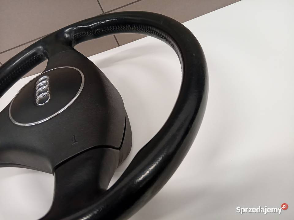 Kierownica skórzana z air bag komplet AUDI A3 8L dolnośląskie Gołaszyce