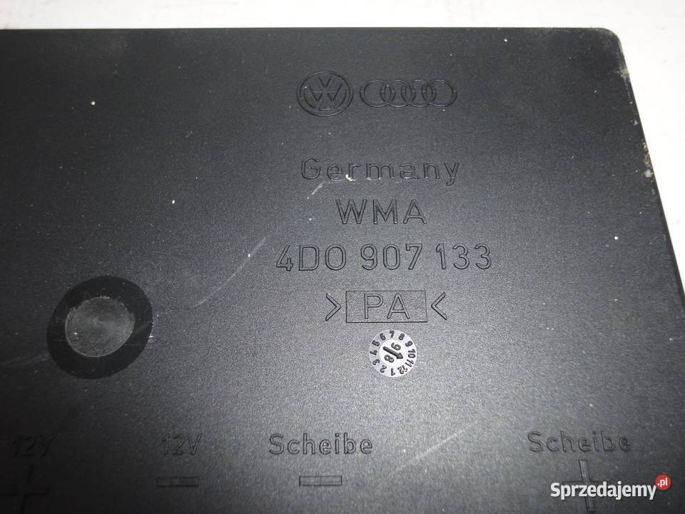 AUDI A8 D2 MODUL GRZANEJ SZYBY KLIMY 4D0907133A Przemęt