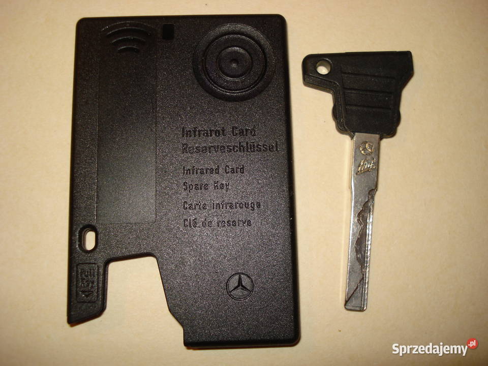 Infrarot Card Reserveschlussel Key zapasowy pomorskie Gdynia