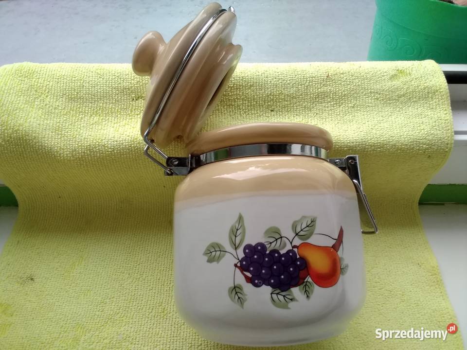 Pojemnik ozdobny z zamknięciem Łódź