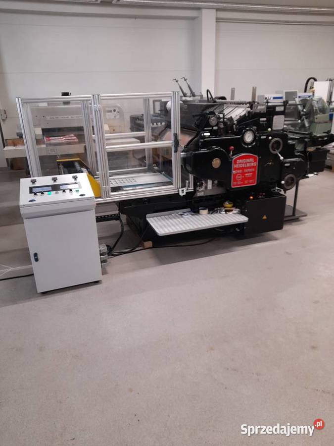 Złociarka Hot stamping Heidelberg Bydgoszcz