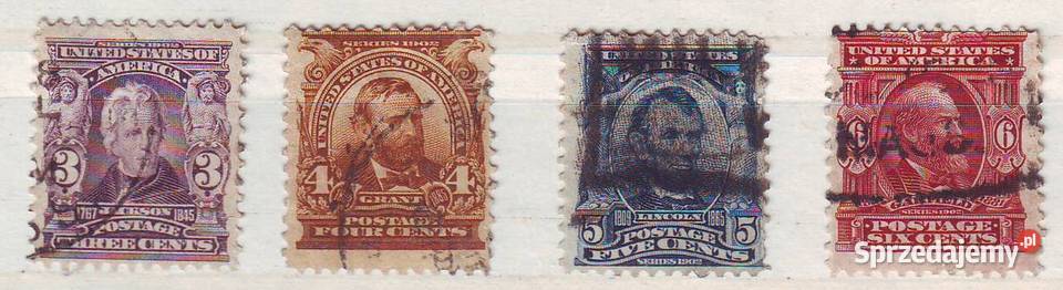 Zn USA Mi 138 4 6 A kas 1903 śląskie Gliwice sprzedam