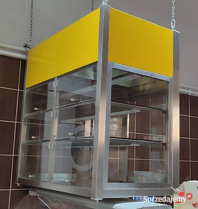 Witryna chłodnicza 4stronna wisząca stojąca Połomia