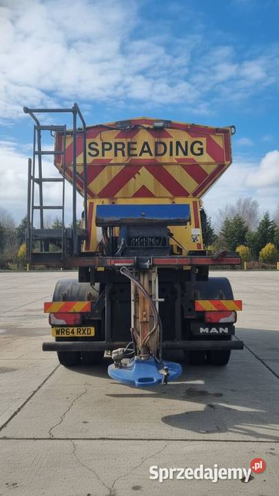 MAN 18250 4x4 EURO VI Schmidt 6m3 Pługi (piaskarki) opolskie Markowice