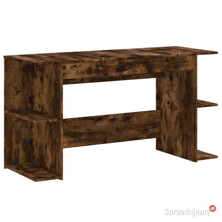 Biurko przydymiony dąb 140x50x75 materiał Warszawa