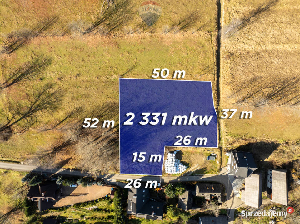 Widokowa działka Rzepiska