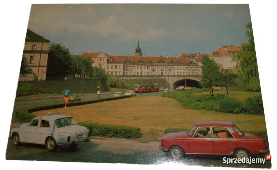 Warszawa na pocztówce z lat siedemdziesiątych Pruszków