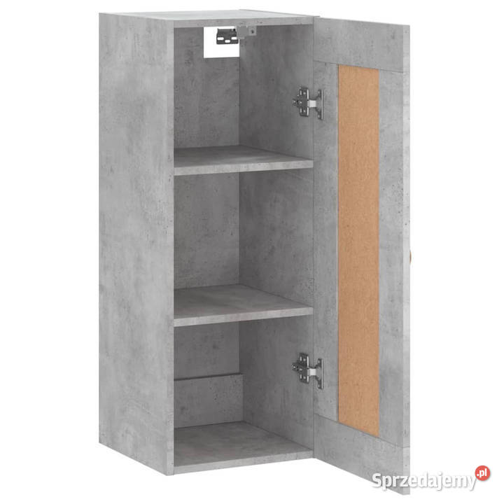 Szafka wisząca szarość betonu 345x34x90 WM830480 Warszawa
