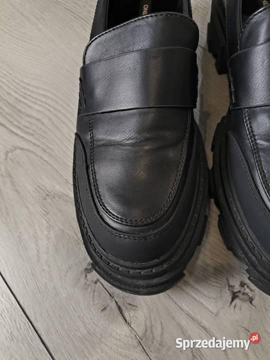 Mokasyny damskie loafersy Only na grubej Poznań