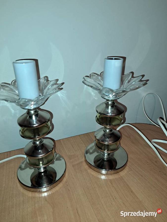 Retro lampki nocne Kamenicky Senov z 1961 roku Lubań