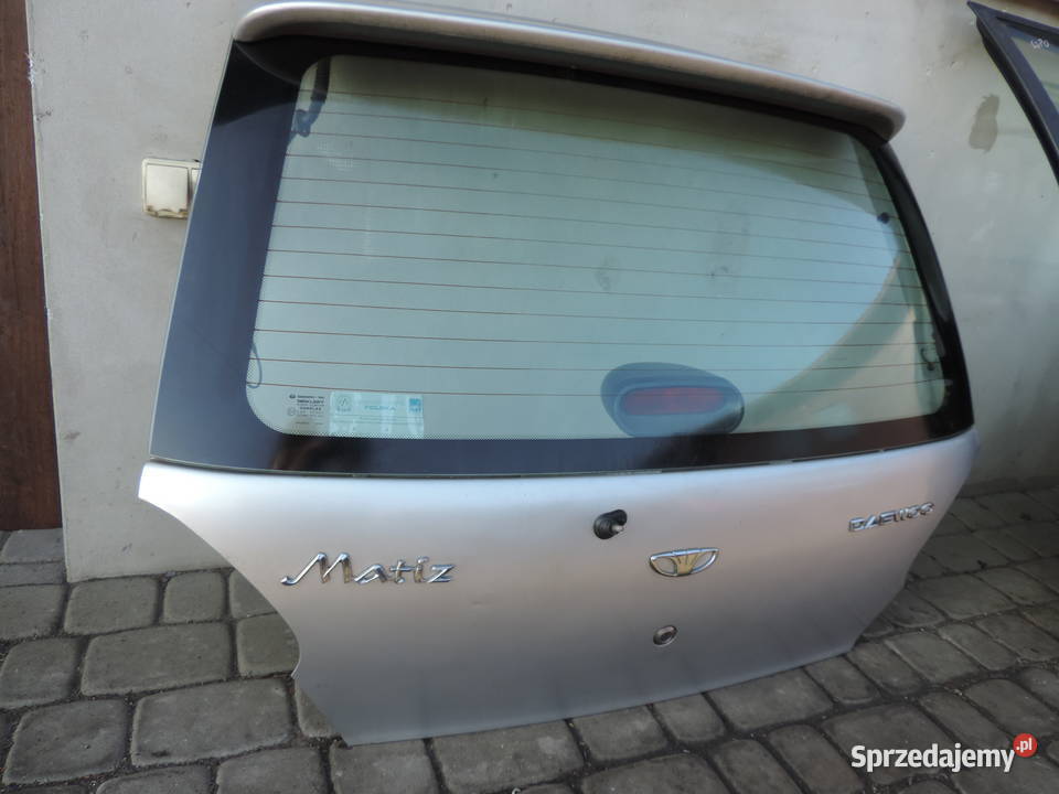 DAEWOO MATIZ KLAPA BAGAŻNIKA małopolskie Nowy Sącz
