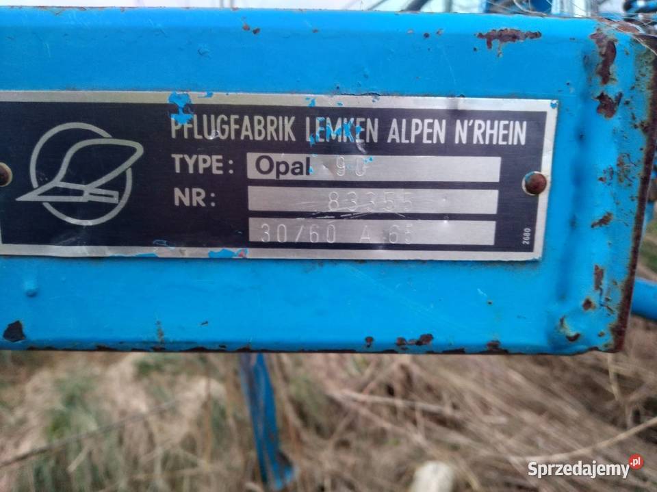 Lemken opal 90 dwu skibowe lubelskie Aleksandrów