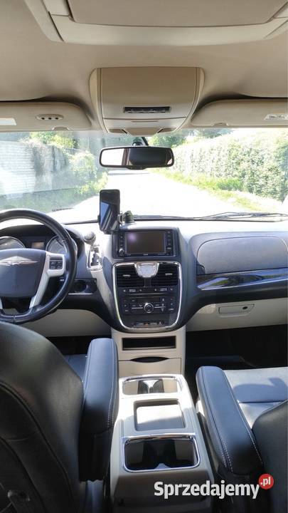 Bezwypadkowy Chrysler town country 2016 skórzana tapicerka dolnośląskie Wrocław sprzedam