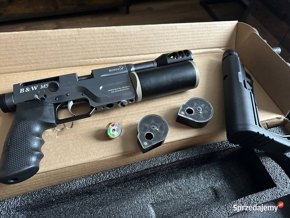 Pistolet PCP 200 j karabinek AEA bintac M50 HP sprzedam
