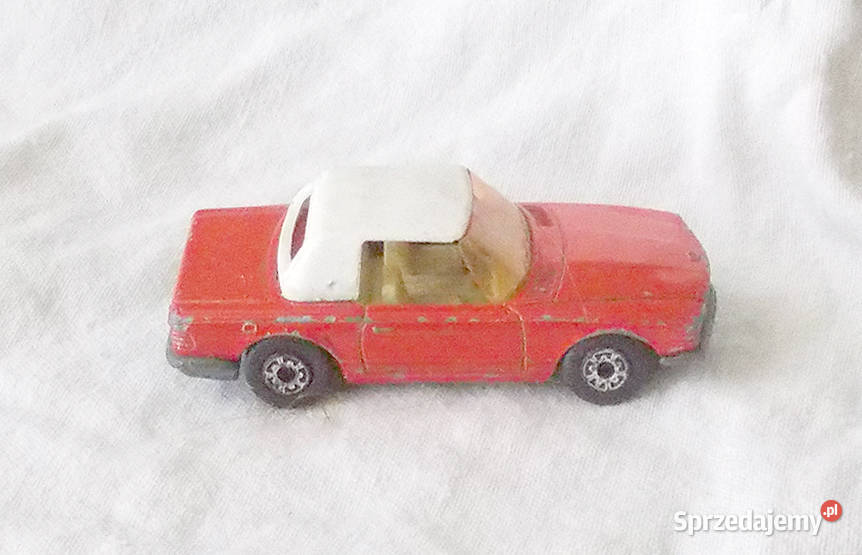 matchbox resorak Lesney 1973 no 6 mercedes 350 Olsztyn