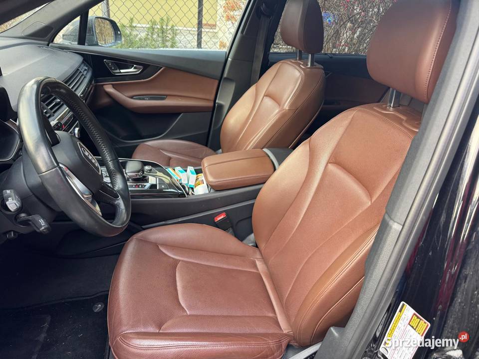 AUDI Q7 30 TFSI Dociągi HeadUP Bose bogata Piastów