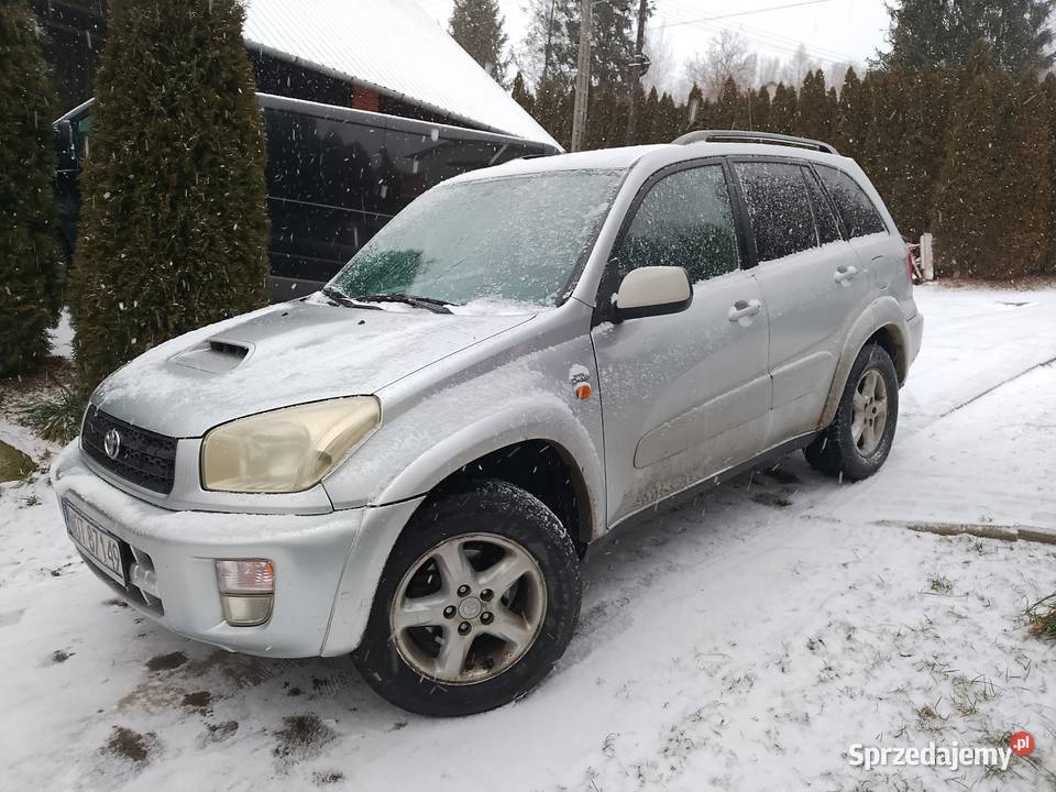 Sprzedam toyota rav4 20d4d 2003 stan centralny zamek małopolskie Grybów