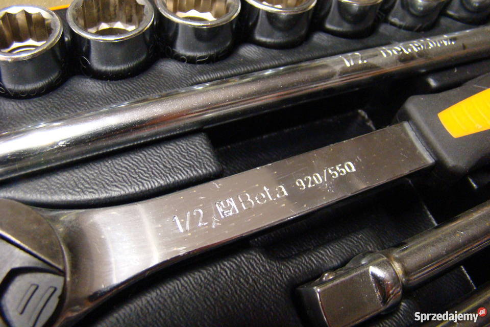 Zestaw kluczy nasadowych calowych 38 114 BETA Bielsko-Biała sprzedam