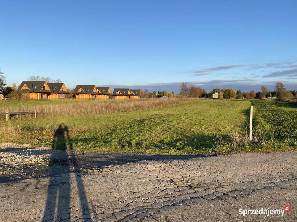Działka budowlana inwestycja Chochołów z budowlana małopolskie
