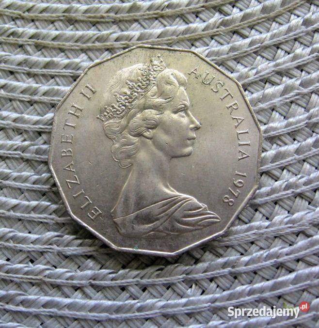 Australia 50 Cent 1978r Ładna Numizmatyka sprzedam